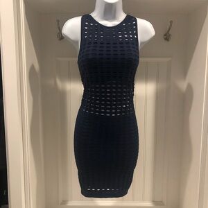 Navy Bodycon Dress - Seams Lovely